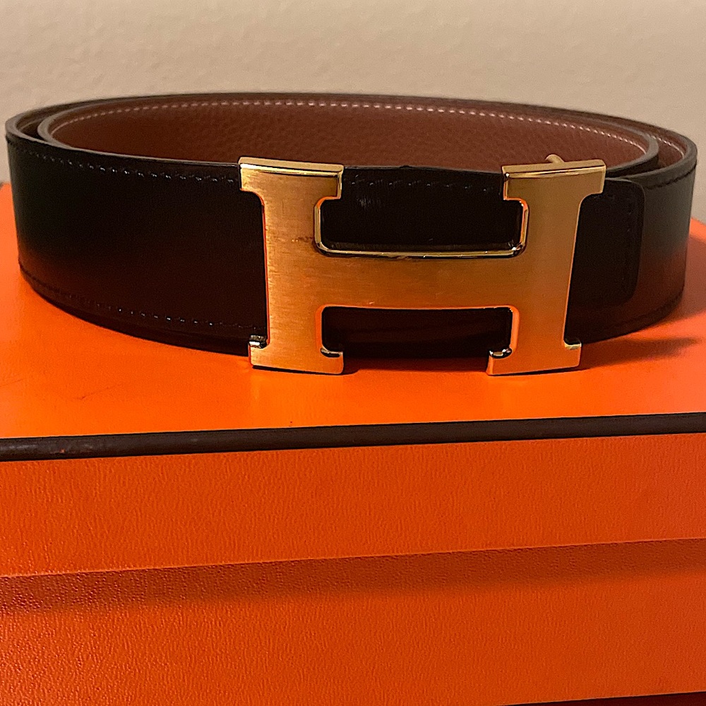 Hermes Reversible belt
